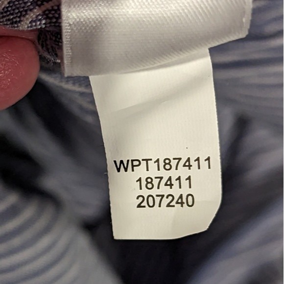 J. Jill Linen Blend Stretch Button Accented Side Zip Ankle Pants Size Medium - Picture 9 of 11